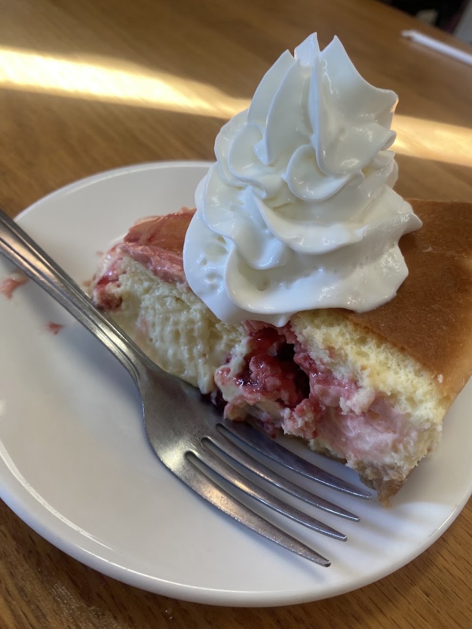Cheesecake Slice of Cake