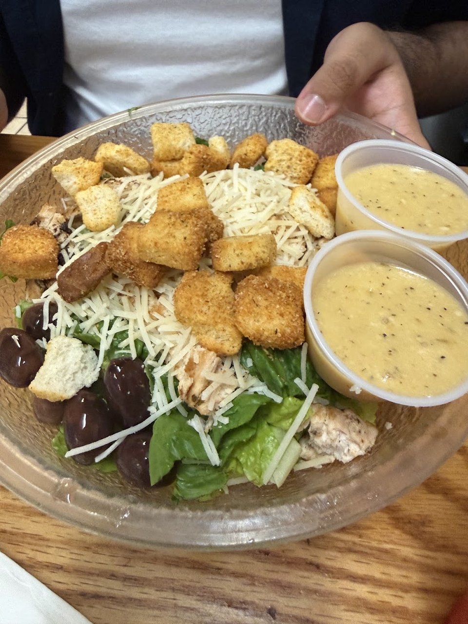 Chicken Salad with Dressing