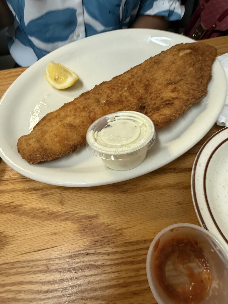 Fried Fish with Tartar Sauce